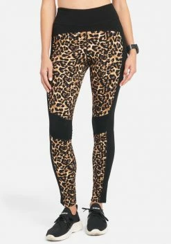 TC Bebe Logo Leopard Print Legging
