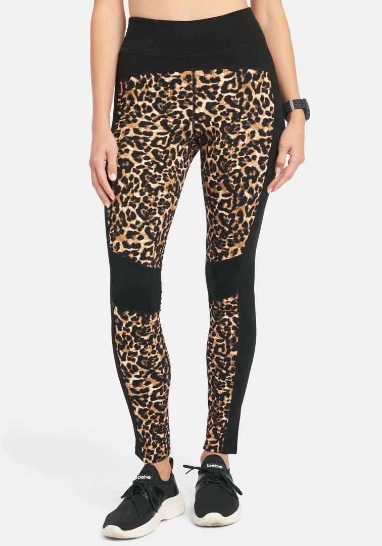 TC Bebe Logo Leopard Print Legging 1 TC Bebe Logo Leopard Print Legging