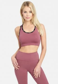 ONE STEP UP BOL Bebe Sport Mini Logo Sports Bra