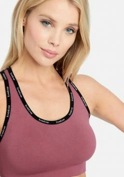 ONE STEP UP BOL Bebe Sport Mini Logo Sports Bra