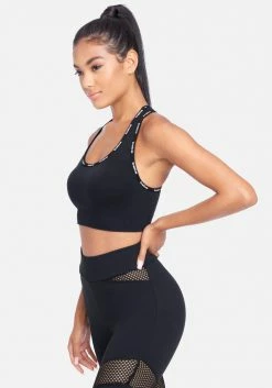 ONE STEP UP BOL Bebe Sport Mini Logo Sports Bra