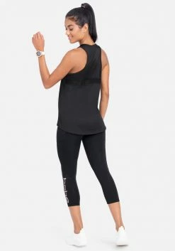 ONE STEP UP BOL Logo Bebe Solid Pocket Capri