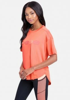 ONE STEP UP BOL Bebe Sport Mesh Logo Tee
