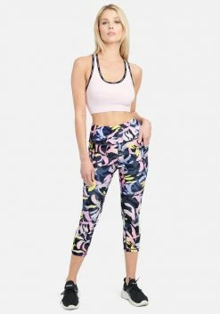 ONE STEP UP BOL Logo Bebe Sport Pocket Capri