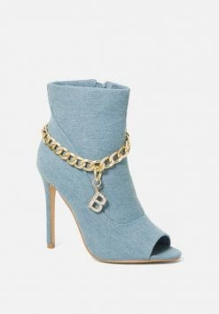 ZIGI Serina Peep Toe Bootie Shoes