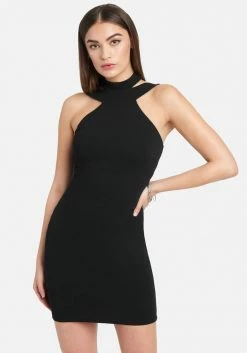 JUMP Mini Halterneck Bodycon Dress