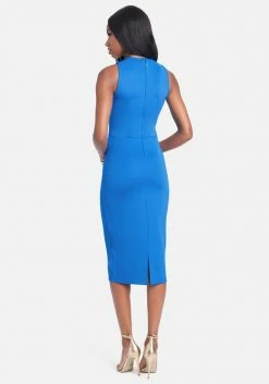 JUMP Illusion Mesh Scuba Dress Clothing 7 JUMP Illusion Mesh Scuba Dress Clothing