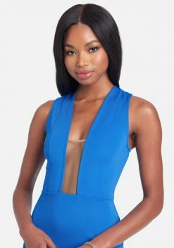 JUMP Illusion Mesh Scuba Dress Clothing 8 JUMP Illusion Mesh Scuba Dress Clothing