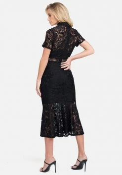 JUMP Lace Flare Skirt Dress Best Sellers