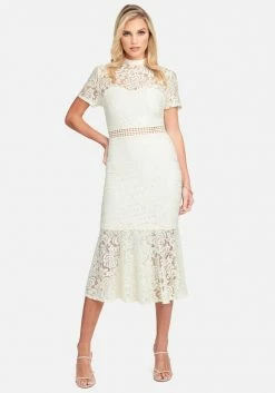 JUMP Lace Flare Skirt Dress Bridal