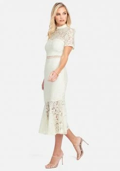 JUMP Lace Flare Skirt Dress Bridal