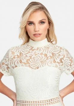 JUMP Lace Flare Skirt Dress Bridal