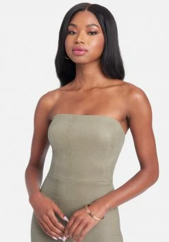 JUMP Mini Tube Faux Leather Dress Clothing 8 JUMP Mini Tube Faux Leather Dress Clothing