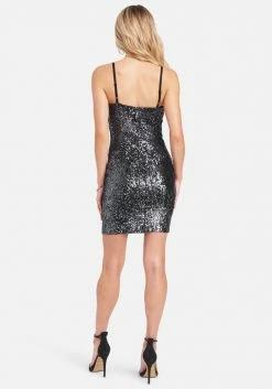 JUMP Cowl Sequin Mini Dress Clothing 7 JUMP Cowl Sequin Mini Dress Clothing