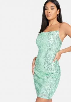 JUMP Sequin Slip Dress Bridal
