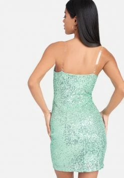 JUMP Sequin Slip Dress Bridal