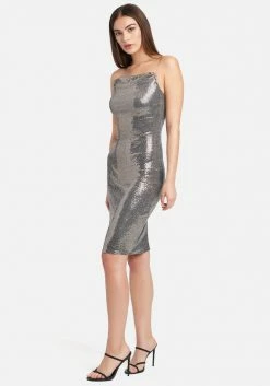 JUMP Bridal Sequin Slip Dress