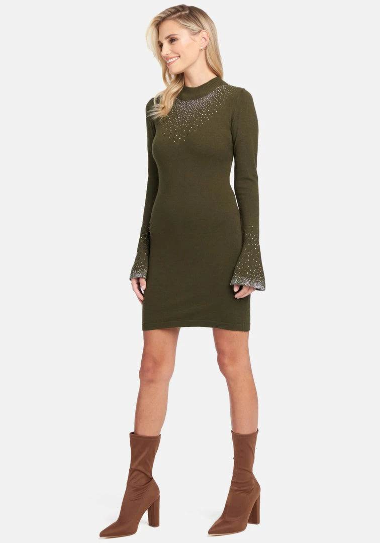 JUMP Turtle Neck Sweater Dress 2 JUMP Turtle Neck Sweater Dress