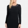 JUMP Crew Neck Sweater Dress Clothing