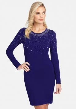 JUMP Crew Neck Sweater Dress