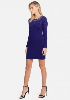 JUMP Crew Neck Sweater Dress