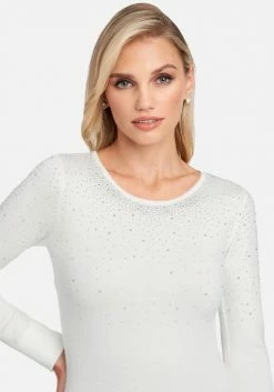 JUMP Crew Neck Sweater Dress Clothing