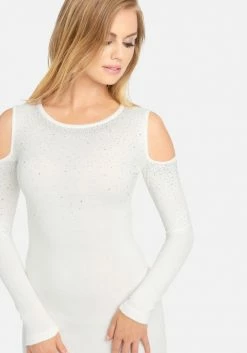 JUMP Shoulder Cut Out Sweater Dress 10 JUMP Shoulder Cut Out Sweater Dress