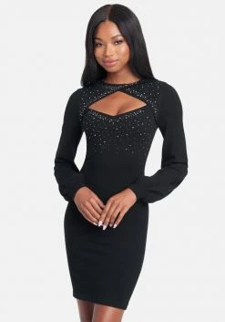 JUMP Clothing Keyhole Sweater Dress