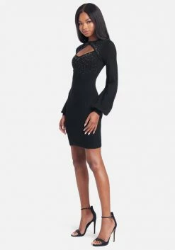 JUMP Clothing Keyhole Sweater Dress