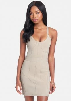 JUMP Corset Bandage Dress Bandage Dresses