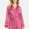 JUMP Best Sellers Charmeuse Shirt Dress