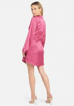 JUMP Best Sellers Charmeuse Shirt Dress 7 JUMP Best Sellers Charmeuse Shirt Dress