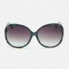 MARCHON-ALTAIR Blue Oval Sunglasses