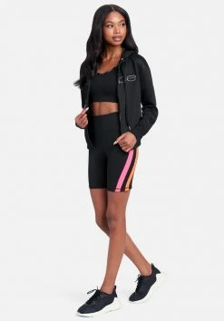 ONE STEP UP BOL Bebe Colorblock Bike Short Logo