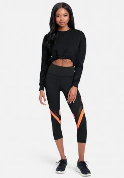 ONE STEP UP BOL Bebe Colorblock Capri Legging