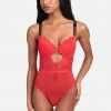 PPI Bebe Lace Push Up Bodysuit