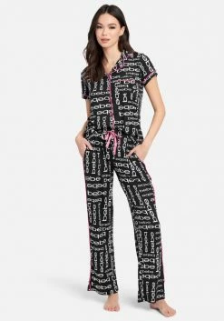 PPI Button Up Pant Set Logo