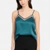 TC Mesh Detail Satin Cami