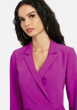Tuxedo Cropped Stretch Twill Jacket Tailoring