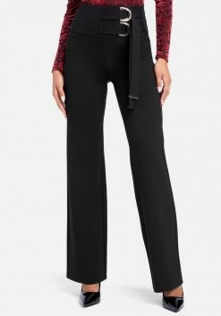 TC Sale Double Side Ring With Tie Wide Leg Pants