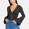 TC Bell Sleeve V Neck Bodysuit