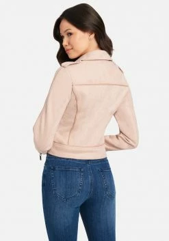 TC Clothing Vegan Suede Moto Jacket