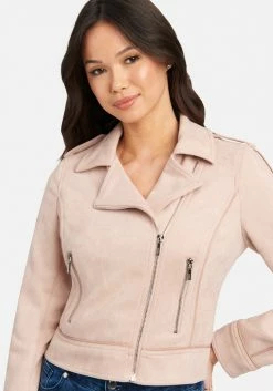 TC Clothing Vegan Suede Moto Jacket