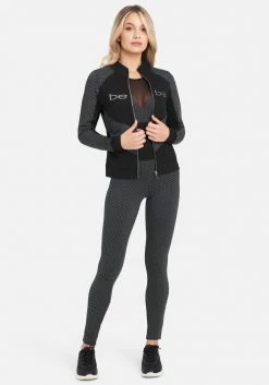 TC Holographic Bebe Logo 2 Tone Jacket 8 TC Holographic Bebe Logo 2 Tone Jacket