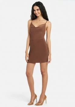 JUMP Slinky Cowl Neck Mini Dress 8 JUMP Slinky Cowl Neck Mini Dress
