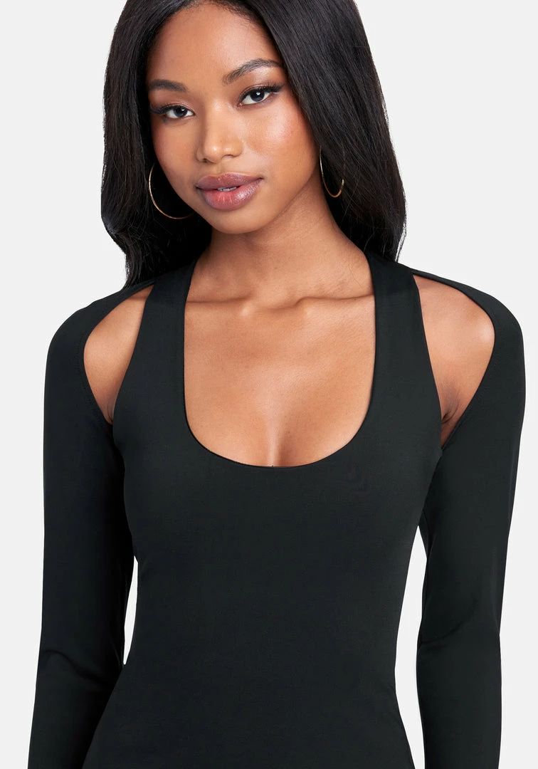JUMP Cutout Knit Bodycon Dress 4 JUMP Cutout Knit Bodycon Dress