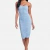 JUMP Strapless Ruched Sparkle Mesh Dress