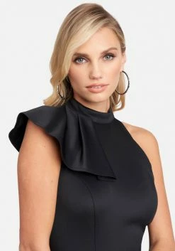 JUMP Drama Ruffle Halter Dress