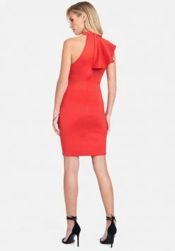 JUMP Drama Ruffle Halter Dress