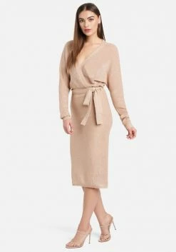 JUMP Lurex Midi Sweater Dress Best Sellers